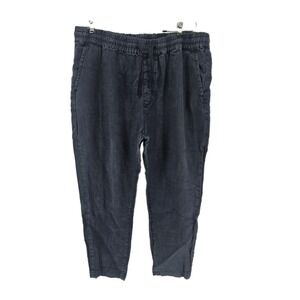 Joe's Jeans The Soder‎ Slim Linen Pant Navy Size XL